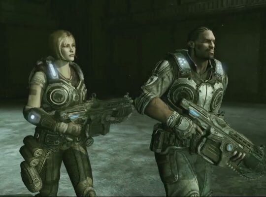 Gears of War 3 – Act 4 Look For Another Sub Hangar: Slay Serapedes Gameplay | Find Sub Cutscene