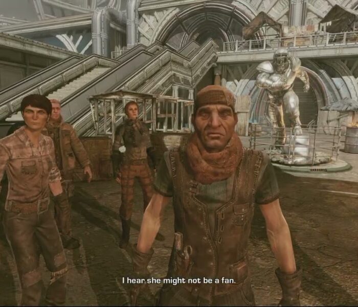 Gears of War 3 – Act 1 Chapter 5 MVP: Cougar’s Stadium: Cole Train Talks with Fans “It’s Whooo!”