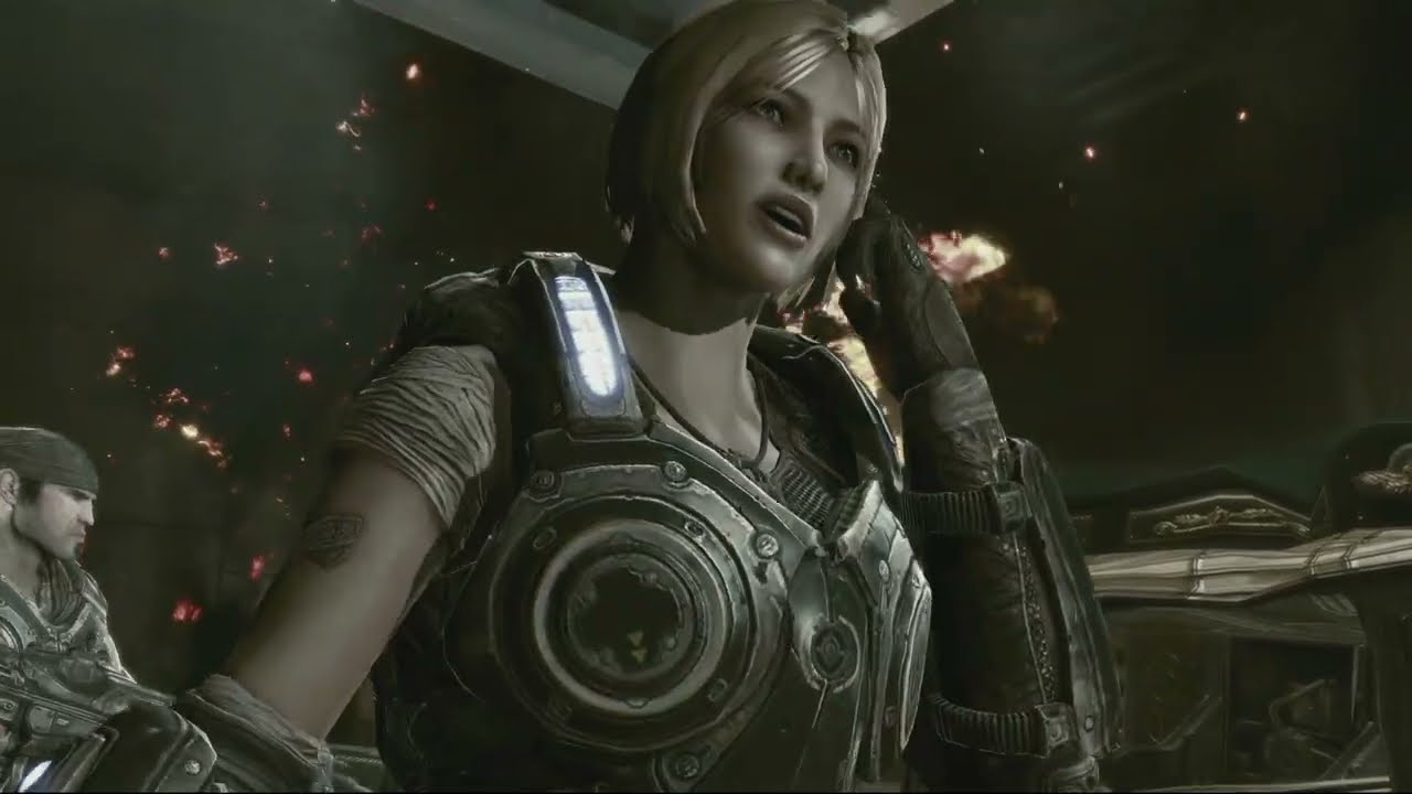 Gears of War 3 – Act 5 Home Away From Home: Secure The Arrival Terminal Area Gameplay