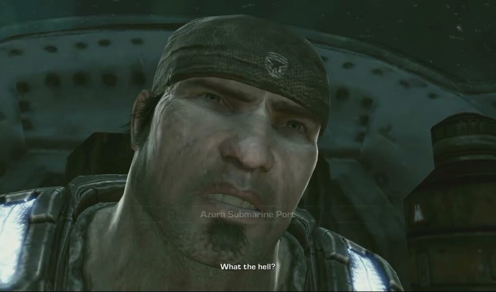 Gears of War 3 – Act 5 Home Away From Home: Azura Submarine Port Arrival Cutscene