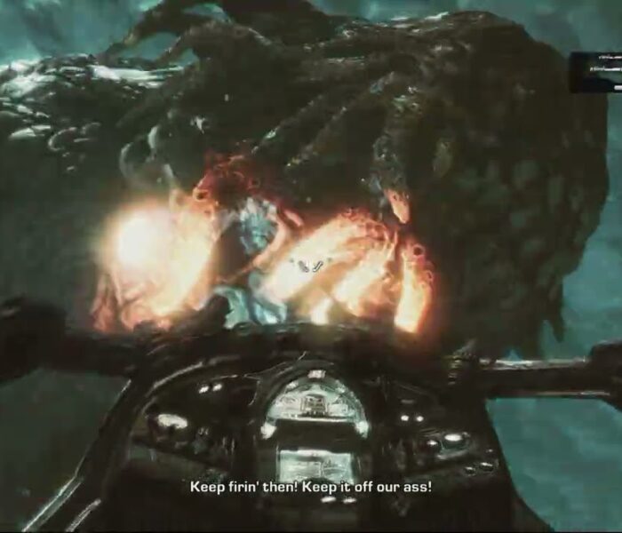 Gears of War 3 – Act 4 Watery Grave: Escape The Leviathan | Shoot Turrets | “Welcome To Azura”