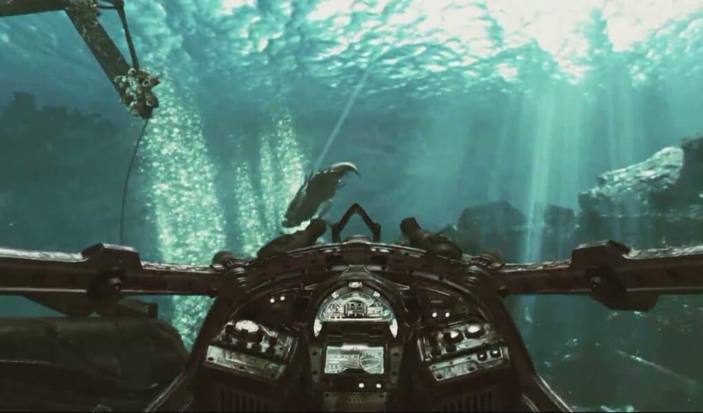 Gears of War 3 – Act 4 Watery Grave: Protect The Submarine | Southern Serano Ocean Gameplay
