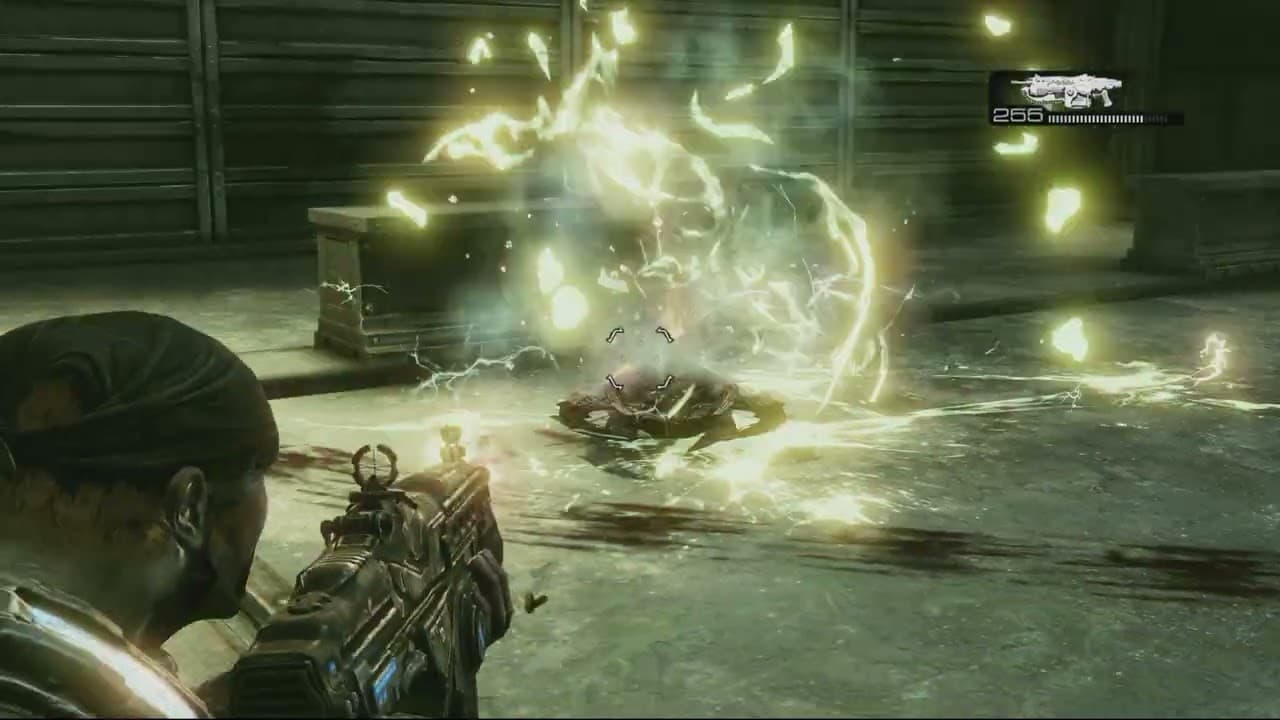 Gears of War 3 – Act 4 Bon Voyage: “Somebody Upgraded” Defeat The Armored Kantus Gameplay