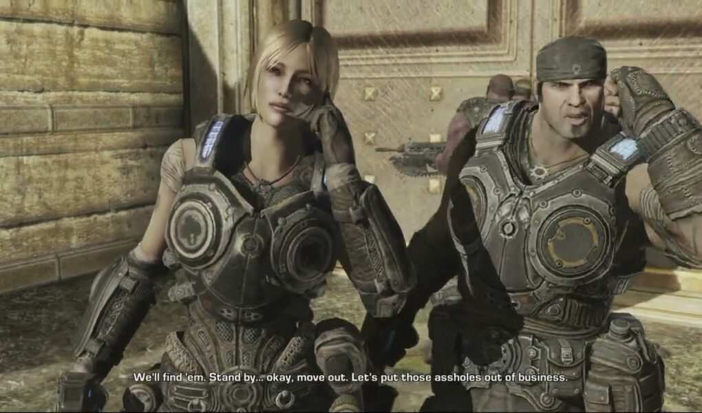 Gears of War 3 – Act 5 Shattered Paradise: Use The Siege Beast To Destroy Gas Barges Gameplay