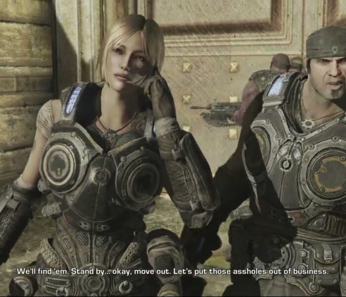 Gears of War 3 – Act 5 Shattered Paradise: Use The Siege Beast To Destroy Gas Barges Gameplay