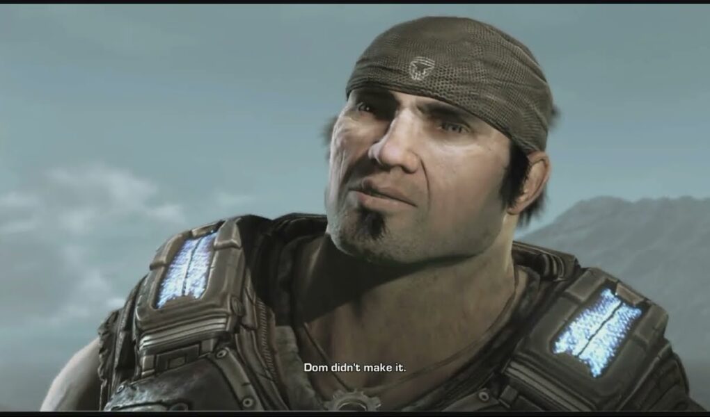 Gears of War 3 – Act 5: Escape Maelstrom Facility: Marcus Tells Cole and Baird Dom Died Cutscene