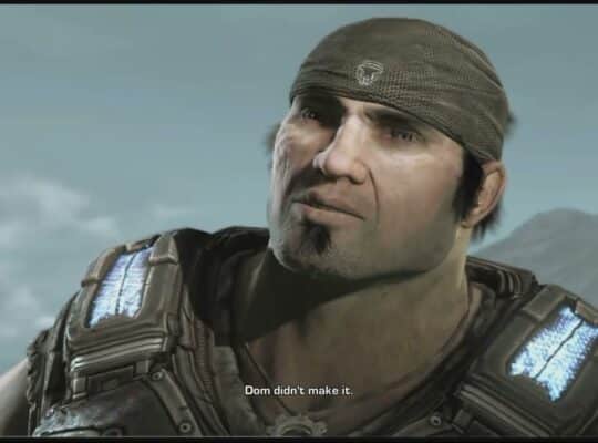 Gears of War 3 – Act 5: Escape Maelstrom Facility: Marcus Tells Cole and Baird Dom Died Cutscene