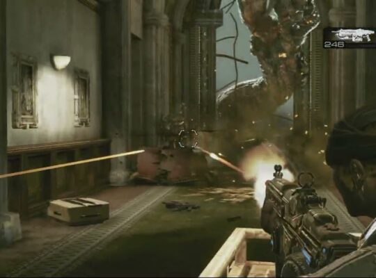 Gears of War 3 – Act 5 Reckoning: Return To The Elevator with Adam Fenix Gameplay