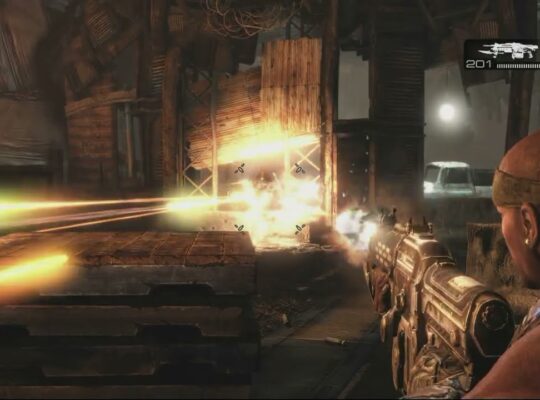 Gears of War 3 – Act 1: Cross Centennial Bridge: Secure The Toll Booth Area | Retro Lancer Gameplay