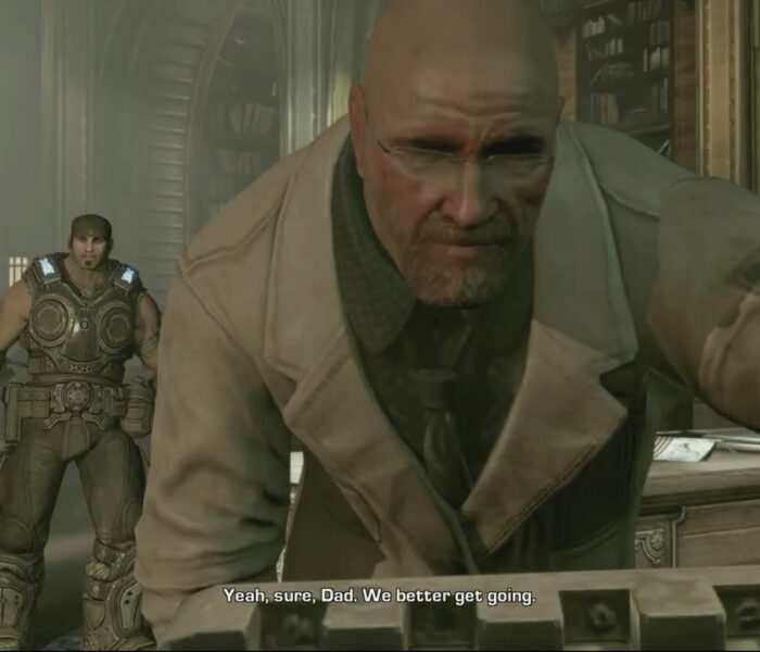 Gears of War 3 – Act 5: Marcus Reunites Face To Face with Adam Fenix: Knew E Day Was Coming Cutscene