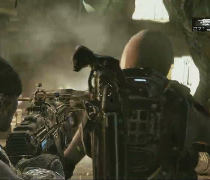 Gears of War 3 – Act 5 Ascension: Elevator Action Gameplay Sequence | Head To The Top of The Tower