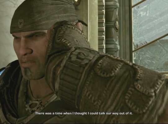 Gears of War 3 – Act 5 Ascension: Talk To Adam Fenix Cutscene | Repel Lambent Until Elevator Arrives