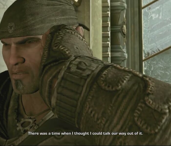 Gears of War 3 – Act 5 Ascension: Talk To Adam Fenix Cutscene | Repel Lambent Until Elevator Arrives