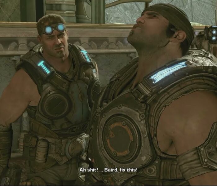 Gears of War 3 – Act 5 Ascension: Head To The Top of The Tower: Bloodmounts, Reavers, Queen’s Guards