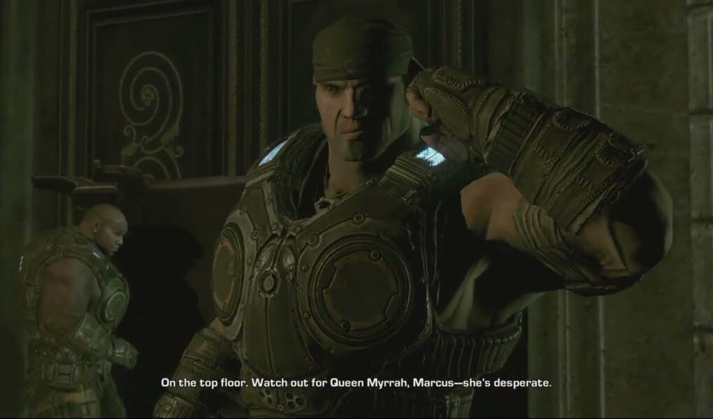 Gears of War 3 – Act 5 Ascension: Marcus Talks To Adam Fenix “I Needed More Time, Just Like E Day”