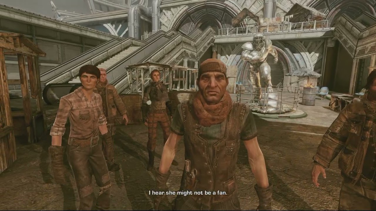 Gears of War 3 – Act 1 Chapter 5 MVP: Cougar’s Stadium: Cole Train Talks with Fans “It’s Whooo!”