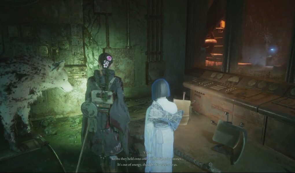 Beast of Reincarnation – Chapter 2: Rest at Reservoir Campsite: Talk To Violet About Lightning Stone