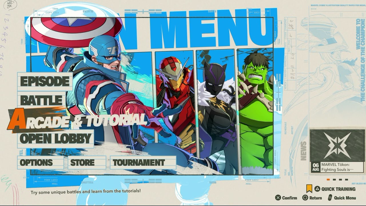 Marvel Tokon: Fighting Souls – Register Name “JVGS” | Create New Data