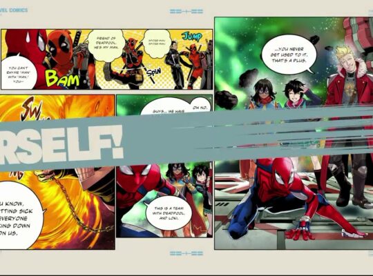 Marvel Tōkon: Fighting Souls – Samurai Outsiders: Knowhere Arrival | Star Lord, Spider Man Cutscene