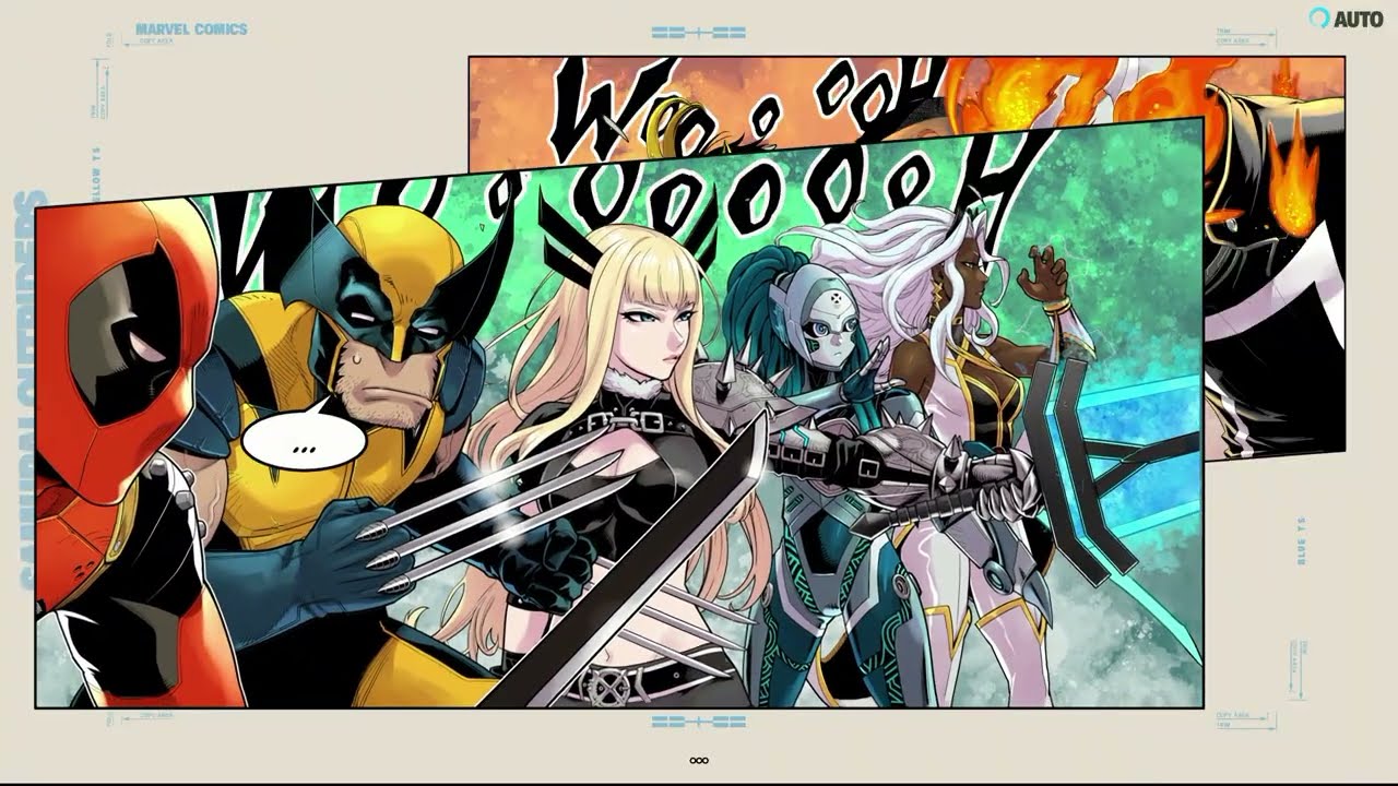 Marvel Tōkon: Fighting Souls – Samurai Outsiders: X Men Mansion Cutscene | Deadpool and Wolverine