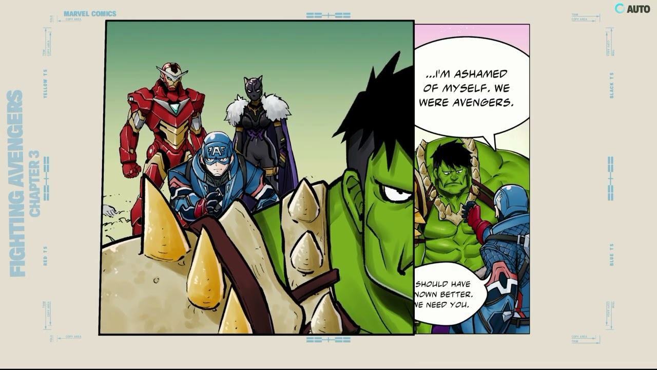 Marvel Tōkon: Fighting Souls – Fighting Avengers: Savage Land: Hulk Joins The Avengers Cutscene