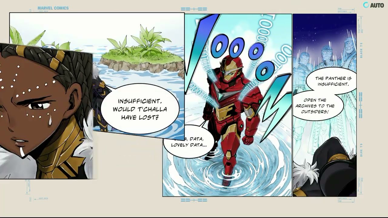 Marvel Tōkon: Fighting Souls – Fighting Avengers: “Would T’Challa Have Lost?” Cutscene