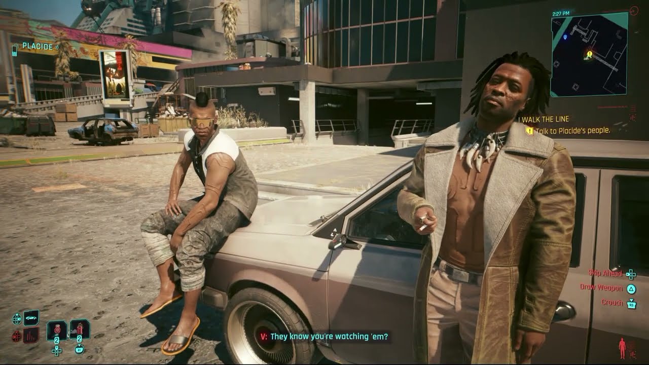 Cyberpunk 2077 – I Walk The Line: Imperial Mall: Find The Van | Defeat The Sasquatch | PS5 Pro