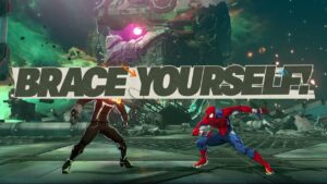 Marvel Tōkon: Fighting Souls – Samurai Outsiders: Knowhere: Using Ghostrider | Fight Spider Man