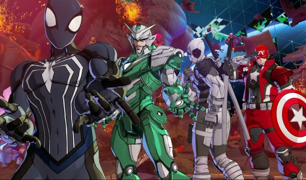 Marvel Tōkon: Fighting Souls – Casual Match: Best of 3: Champion, Deadpool, Spider Man Gameplay