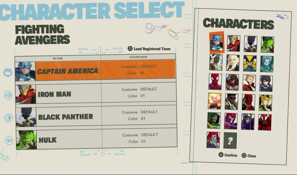 Marvel Tōkon: Fighting Souls – Quick Training: Matching Settings: Fill Questionnaire | Casual Match