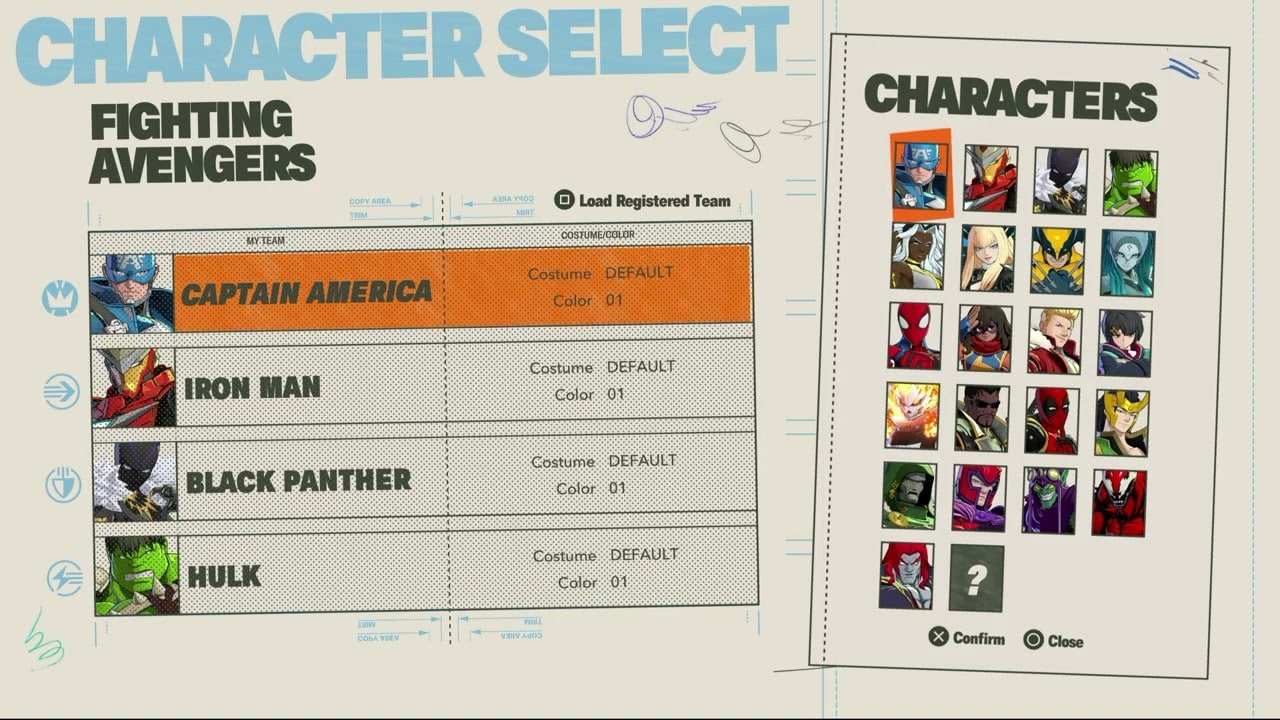 Marvel Tōkon: Fighting Souls – Quick Training: Matching Settings: Fill Questionnaire | Casual Match