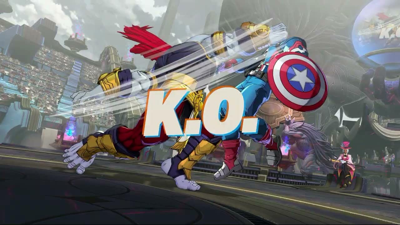 Marvel Tōkon: Fighting Souls – Arcadia Rumble: Chiba Avatar Rumble & KO Fight Multiplayer Gameplay