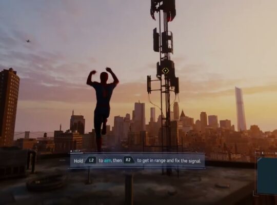 Marvel’s Spider Man – Keeping The Peace: Wall Run | Repair a Second Tower | Investigate RFID Signal