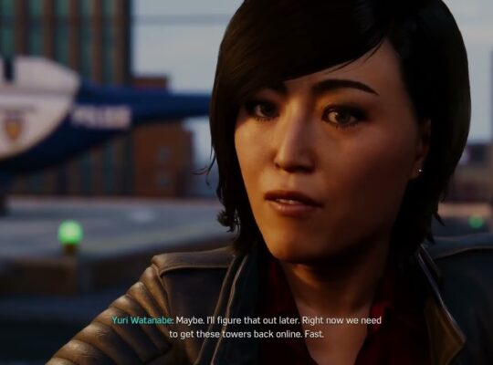 Marvel’s Spider Man – Keeping The Peace: Meet with Captain Yuri Watanabi Cutscene | Repair the Tower