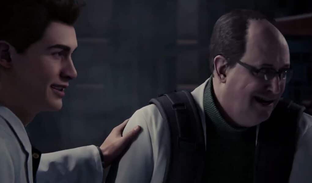 Marvel’s Spider Man – My OTHER Job: Get To Work: Otto Octavius Meets with Com Director Cutscene