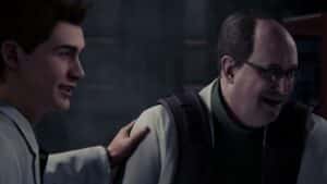 Marvel’s Spider Man – My OTHER Job: Get To Work: Otto Octavius Meets with Com Director Cutscene