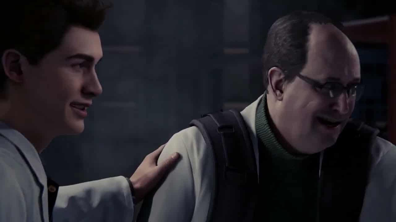 Marvel’s Spider Man – My OTHER Job: Get To Work: Otto Octavius Meets with Com Director Cutscene
