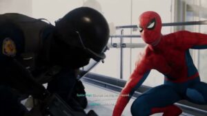 Marvel’s Spider Man – The Main Event: Reach Fisk Office: Help Civilians | Bomb Squad Cutscene