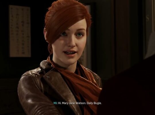 Marvel’s Spider Man – Don’t Touch The Art: Peter Parker Holds Demon Mask | Mary Jane, Rose Cutscene