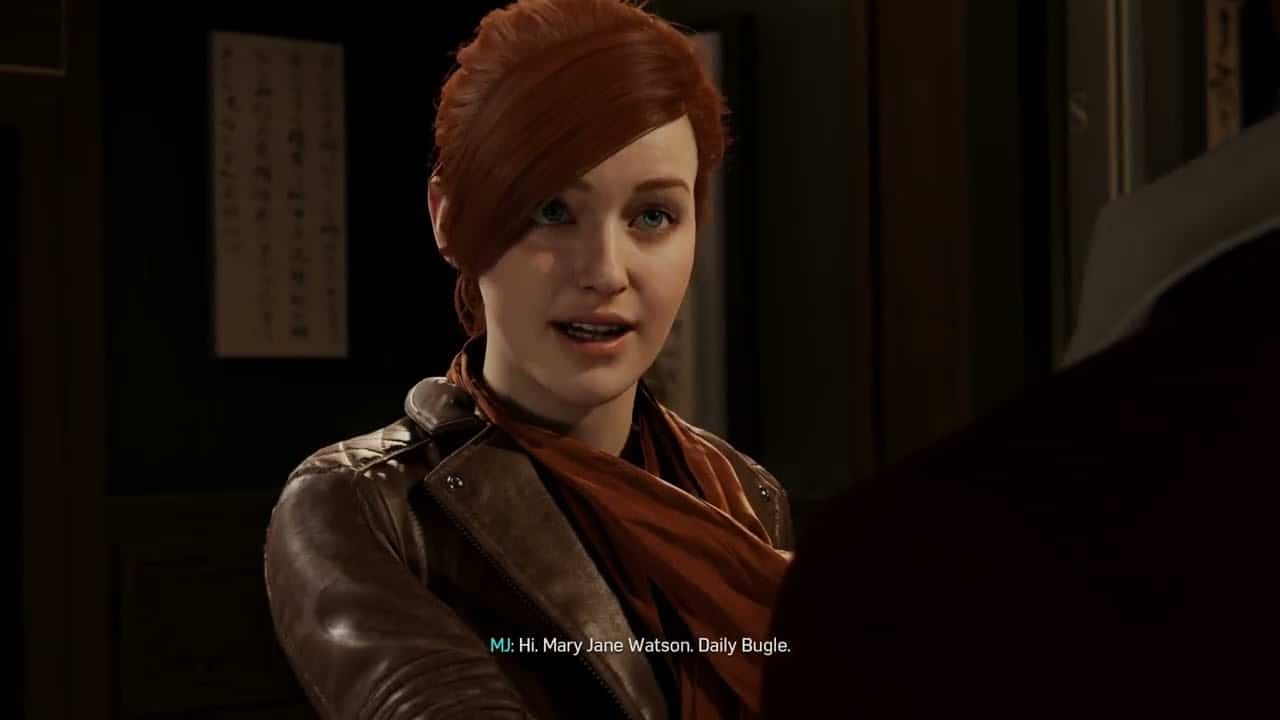 Marvel’s Spider Man – Don’t Touch The Art: Peter Parker Holds Demon Mask | Mary Jane, Rose Cutscene