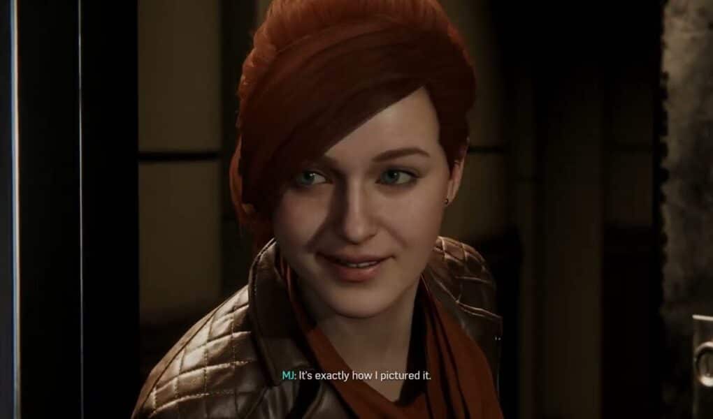 Marvel’s Spider Man – Don’t Touch The Art: MJ Talks with Peter Parker “This File” Cutscene