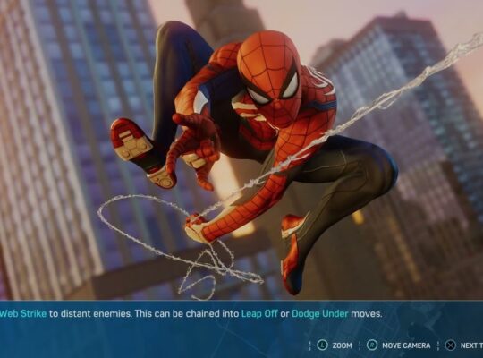 Marvel’s Spider Man – Something Old, Something New: Fisk Hideout Completed: Impact Web Gadget Combat