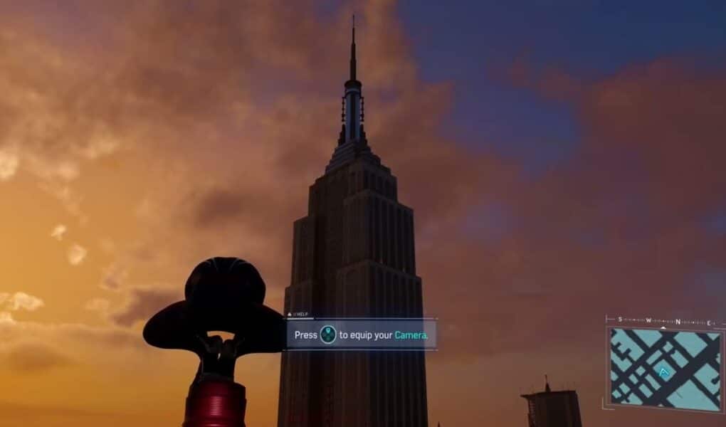 Marvel’s Spider Man (PS5 Pro) – Landmarking: Take a Picture Of The Empire State Building