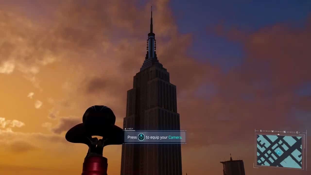 Marvel’s Spider Man (PS5 Pro) – Landmarking: Take a Picture Of The Empire State Building