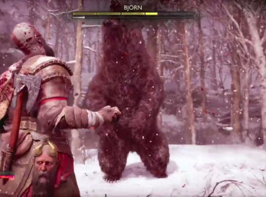 God of War Ragnarök – Surviving Fimbulwinter: Track Atreus: Slay Raiders In Camp | Defeat Bjorn