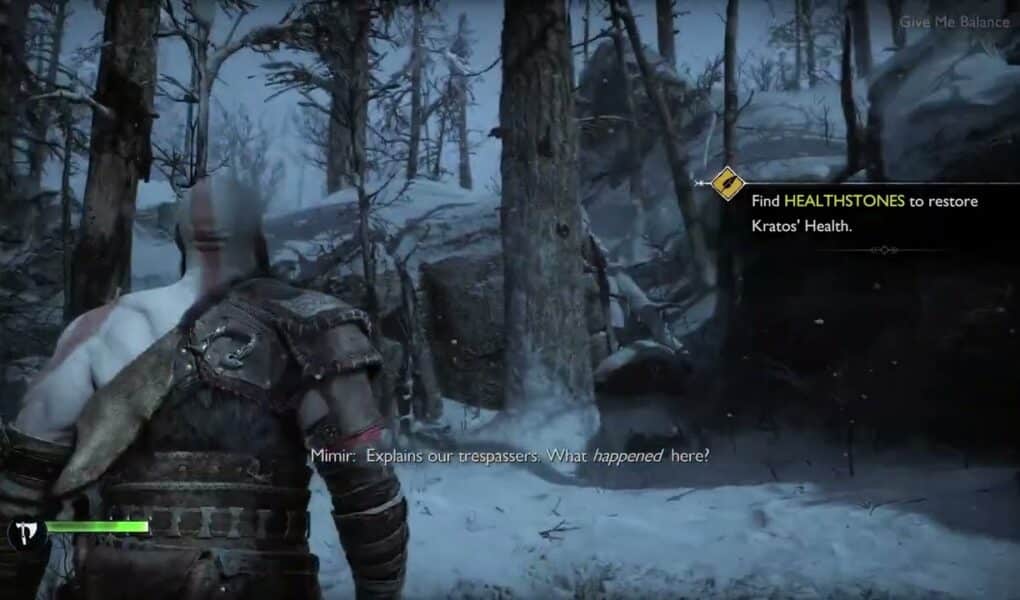 God of War Ragnarök – Surviving Fimbulwinter: Track Atreus with Mimir In Upper Wildwoods