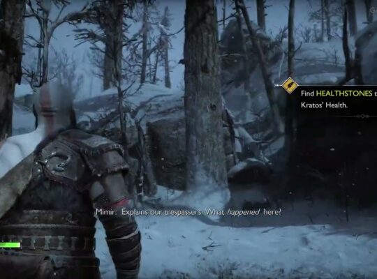 God of War Ragnarök – Surviving Fimbulwinter: Track Atreus with Mimir In Upper Wildwoods
