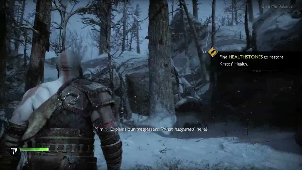 God of War Ragnarök – Surviving Fimbulwinter: Track Atreus with Mimir In Upper Wildwoods