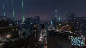 Marvel’s Spider Man (PS5 Pro) – Stop Break In | Backpack – Cracked Lens | Clinton Mission Shelter