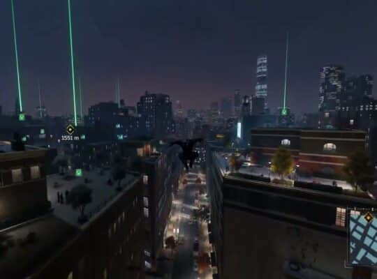 Marvel’s Spider Man (PS5 Pro) – Stop Break In | Backpack – Cracked Lens | Clinton Mission Shelter